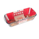 PYREX Moule à cake en Verre Transparent 28 x 12 cm -1,5 L