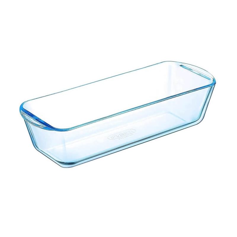 PYREX Moule à cake en Verre Transparent 28 x 12 cm -1,5 L