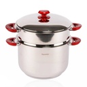 HASCHEVER Couscoussier Inox 10 L 26 Cm