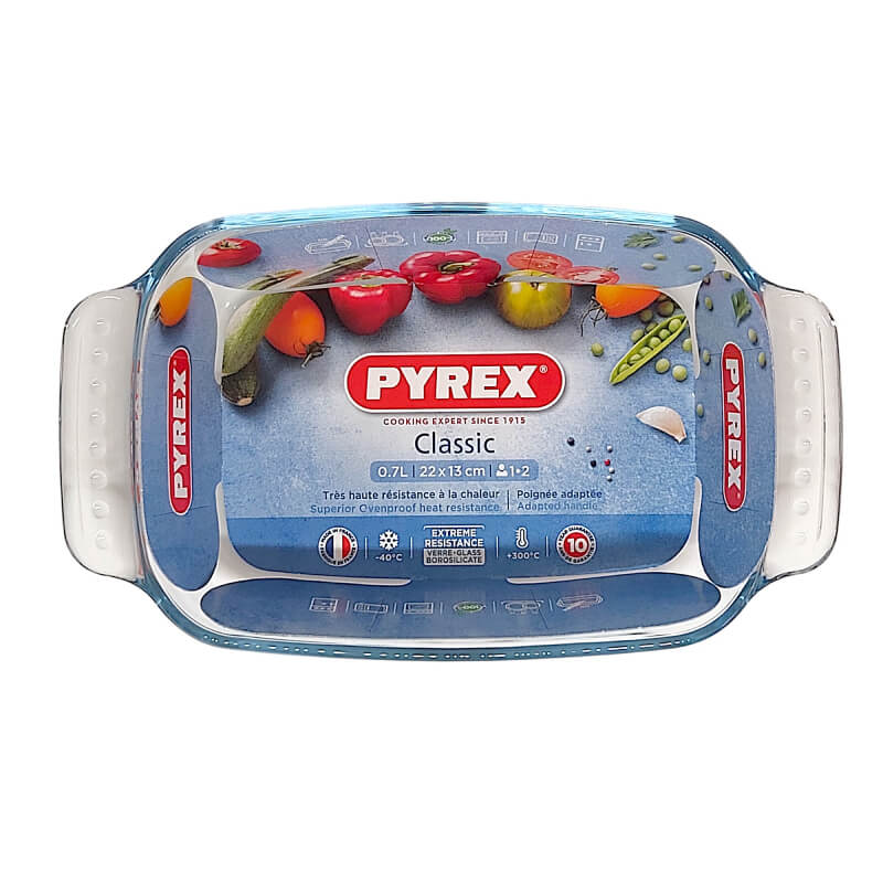 PLAT DE CUISSON RECTANGULAIRE PYREX 22X13 CM