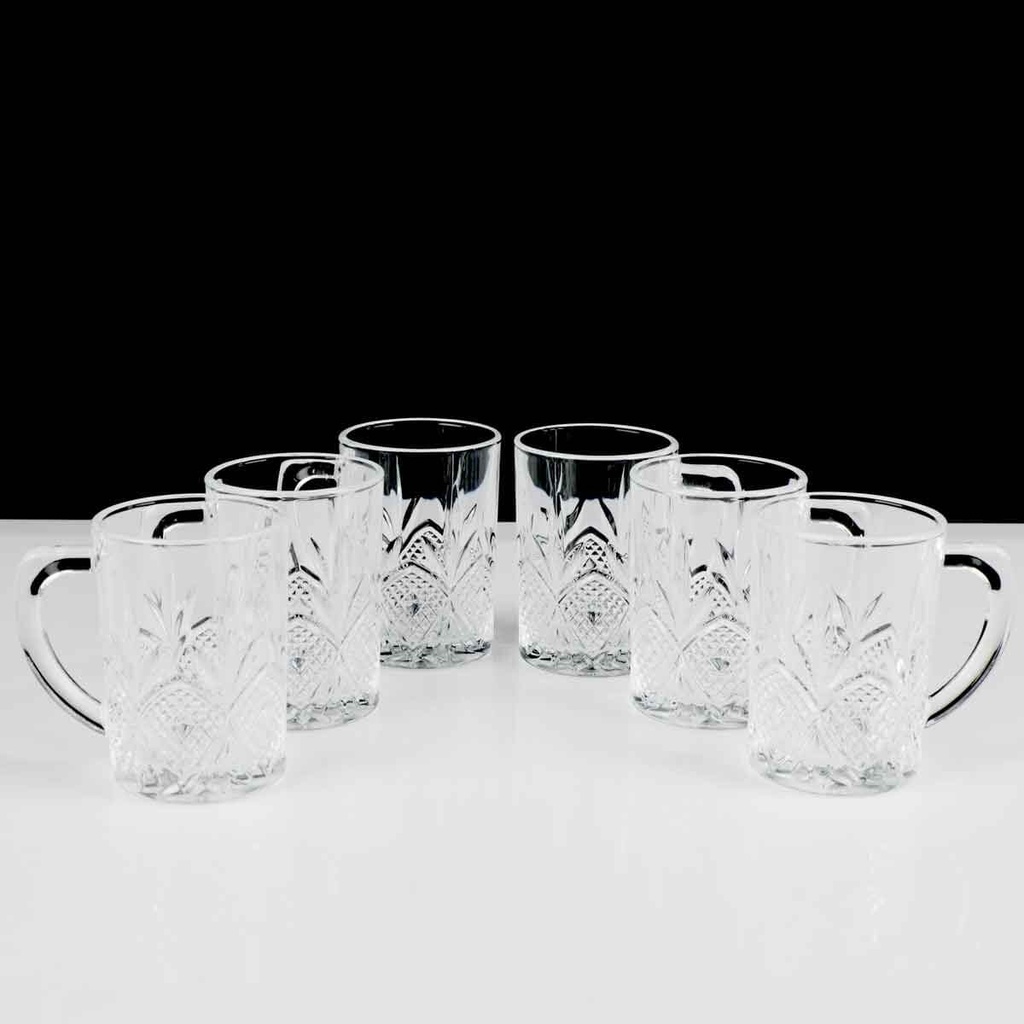 COFFRET DE 6 VERRES À THÉ 16CL - RHODES LUMINARC