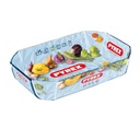 PYREX INSPIRATION plat rectangulaire en verre transparent 33 x 22 cm