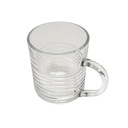 Coffret de 6 verres à Thé Lines 23 Cl - GLASS HOME