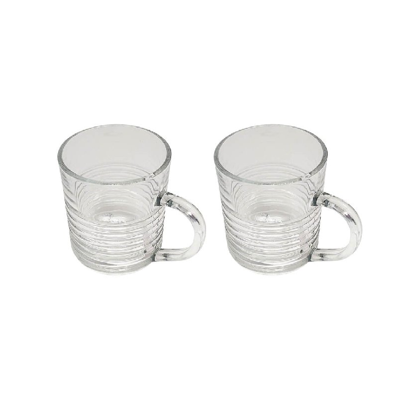 Coffret de 6 verres à Thé Lines 23 Cl - GLASS HOME