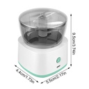 Mini Hachoir électrique Food processor rechargeable sans fil en Blanc