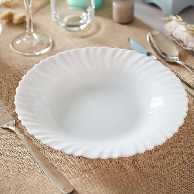 Lot De 6 Assiettes Plates-PRIMA 25,5cm