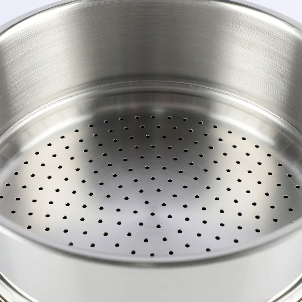 Enzo Couscoussier - Inox - 24cm - 8 Litres