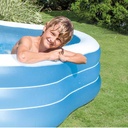 INTEX Piscine Étoile Gonflable - 229 x229 x 56 Cm