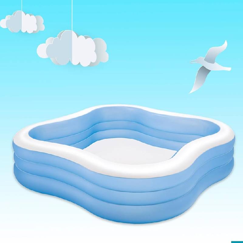 INTEX Piscine Étoile Gonflable - 229 x229 x 56 Cm