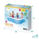 INTEX Piscine Étoile Gonflable - 229 x229 x 56 Cm