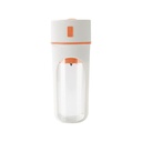 Mini Blender Mixeur Portable Rechargeable Forme Bouteille 480 Ml orangé