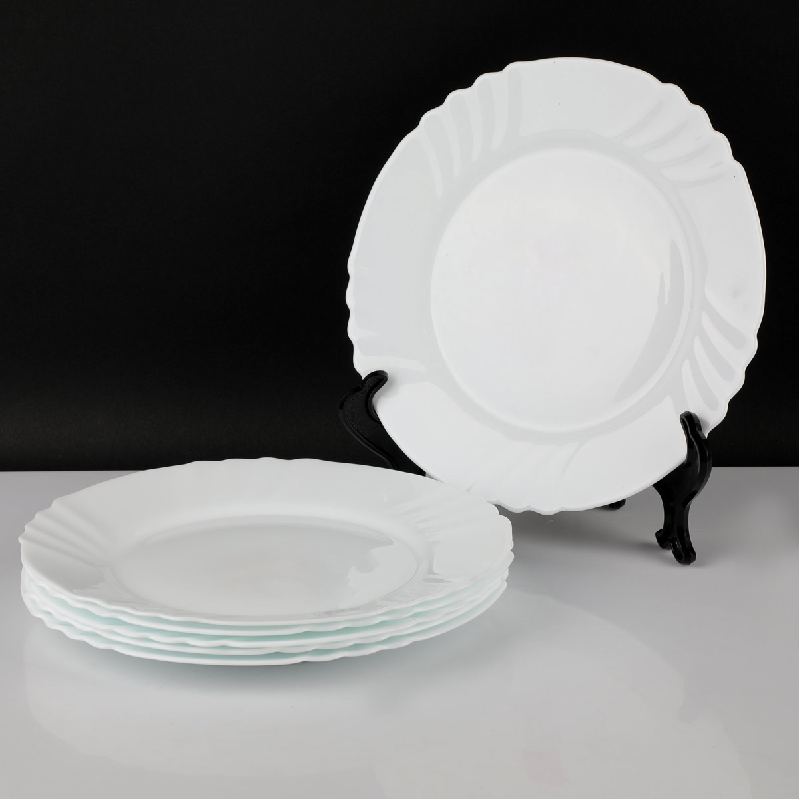 Lot De 6 Assiettes Plates-EBRO 25,5cm