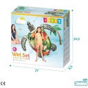 INTEX Bouée Gonflable Tortue Aloha A Chevaucher 191 x 170 cm