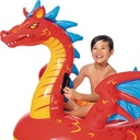 INTEX Bouée Gonflable Dragon mystique  A Chevaucher 198 x 173 cm