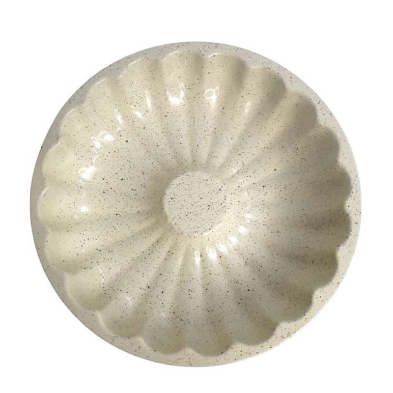 Moule à cake rond motif fleur 22 cm