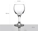 UNI GLASS SET de 6 Coupes en verre KOUROS 27.5 cl