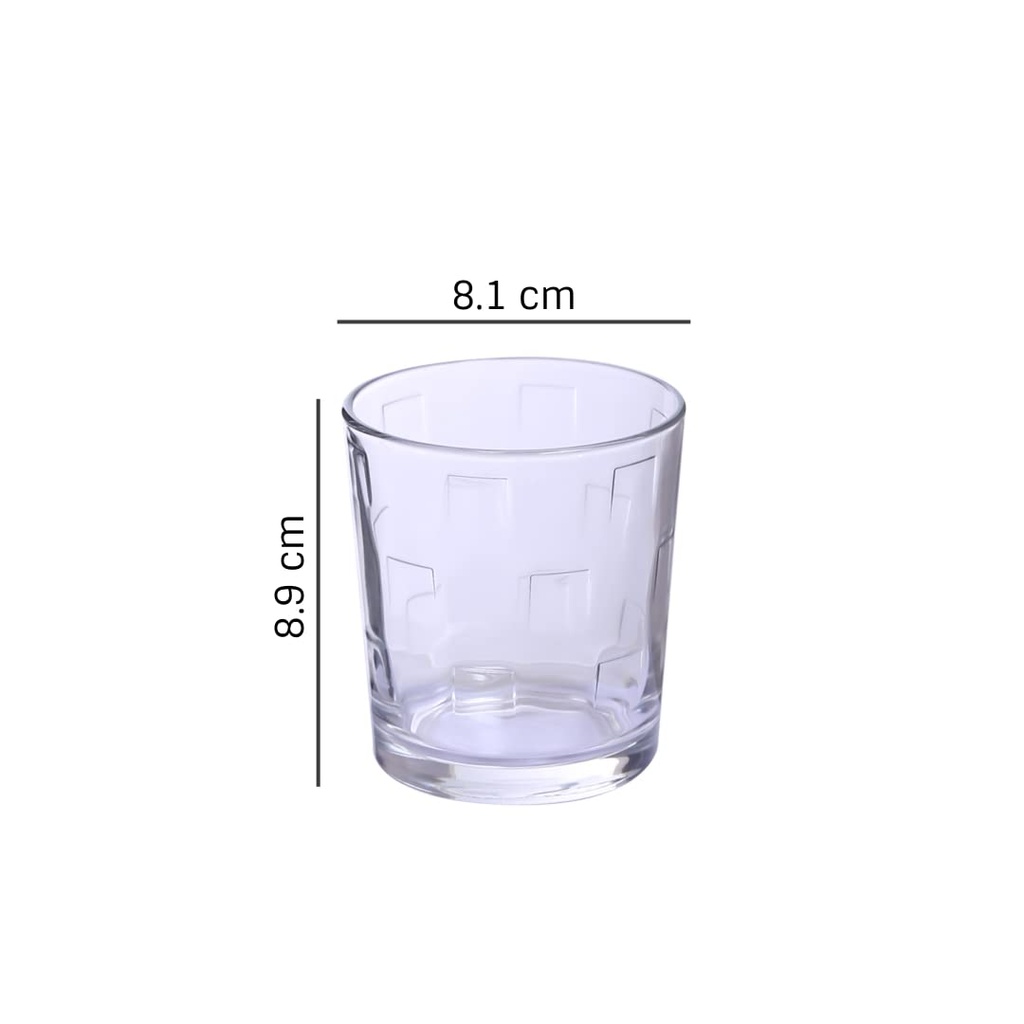 UNI GLASS SET de 6 Coupes en verre KYVOS 28.5 Cl