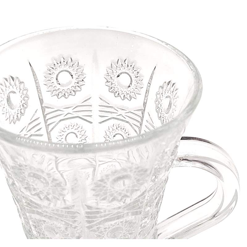 RAYAN GLASS SET DE 6 TASSE De Thé IMPERO 17 cl