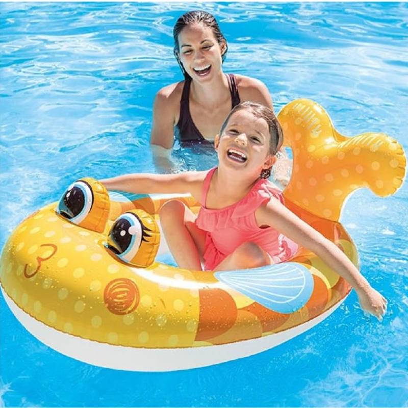 INTEX Bouée gonflable POOL CRUISER Poisson - 117 x 76 Cm