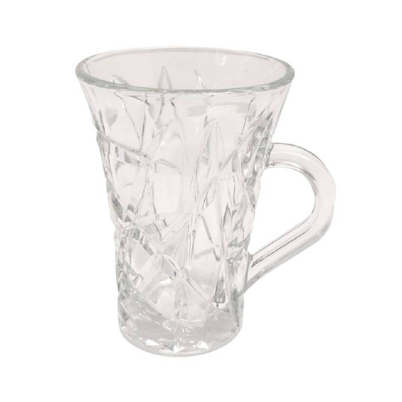 RAYAN GLASS SET DE 6 TASSE De Thé FIONA 17 cl