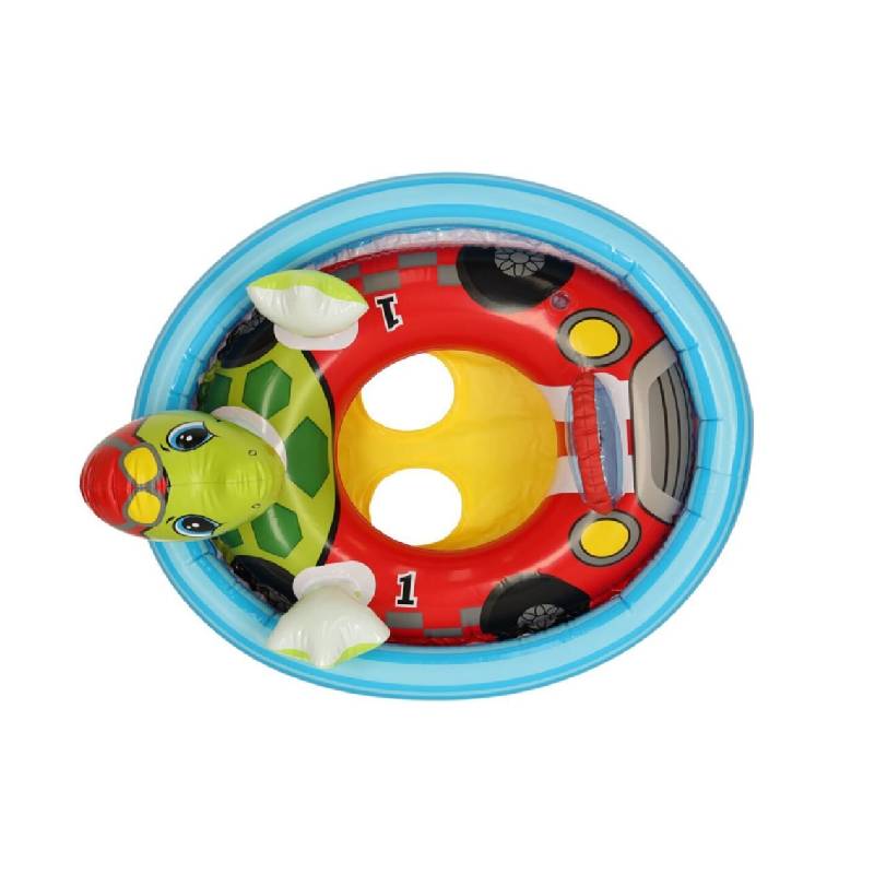 INTEX Bouée gonflable à chevaucher Tortue - 76x58 Cm