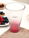 ERNESTO Set 3 pièces de verres MADURA 36 Cl- avec Base colorée