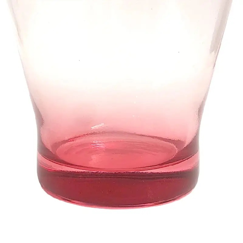 ERNESTO Set 3 pièces de verres MADURA 34 Cl- avec Base colorée