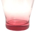 ERNESTO Set 3 pièces de verres MADURA 34 Cl- avec Base colorée