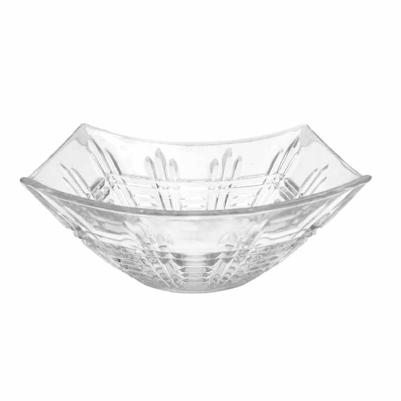 AZUR GLASS Set de 7 Bols en verre Carrée IRIS