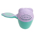 Safari Cook Plast Tasse de Bain pour Bébé Vert avec Couvercle Violet