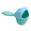 Safari Cook Plast Tasse de Bain pour Bébé vert avec Couvercle Bleu Ciel