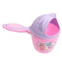 Safari Cook Plast Tasse de Bain pour Bébé Rose avec Couvercle Violet