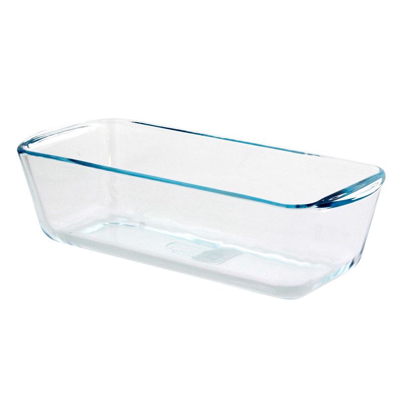 PYREX Moule à cake en Verre Transparent 28 x 7.5 cm