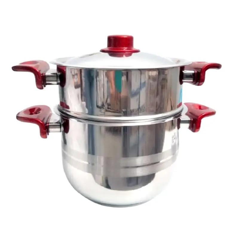 Couscoussière 8 L Inox Royal -18/10 - 24cm