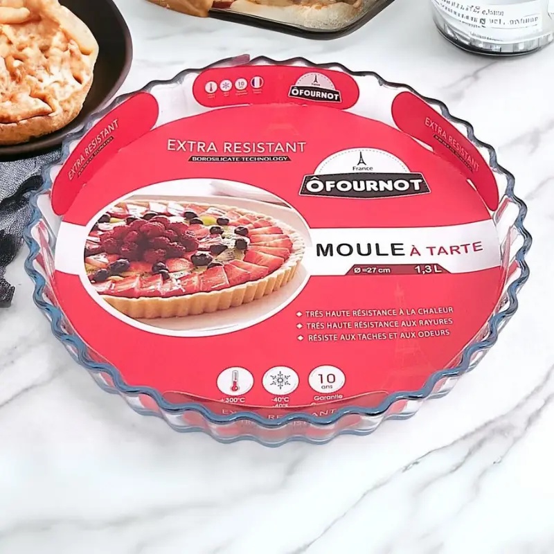 Moule à Tarte Ronde OFOURNOT 1,3 L - 27 cm