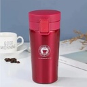 Thermos à Café Isotherme 380 ml en Acier Inoxydable avec Filtre -Rose