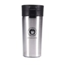 Thermos à Café Isotherme 380 ml en Acier Inoxydable avec Filtre - Argent