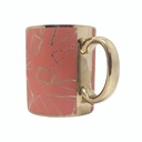 Tasse à Café en Céramique 320ml-Rouge