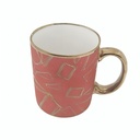 Tasse à Café en Céramique 320ml-Rouge