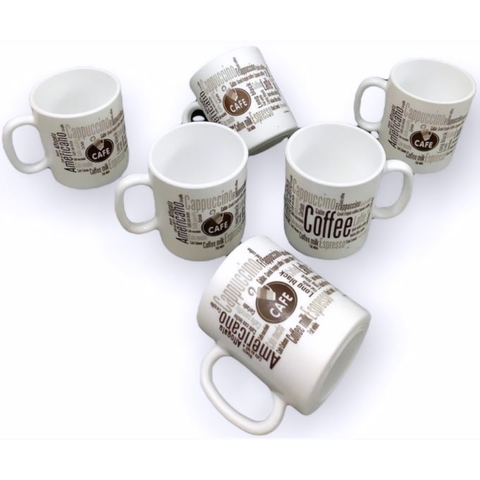 LUMINARC Coffret de 6 Mug Design ESSENCE 32 cl Americano