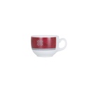 Luminarc Coffret De 6 Verres à Café Tasse et Sous Tasses – RUBIS 9 CL