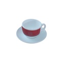 Luminarc Coffret De 6 Verres à Café Tasse et Sous Tasses – RUBIS 9 CL