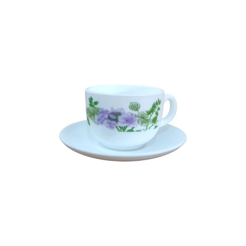 Luminarc Coffret De 6 Verres à Café Tasse et Sous Tasses – MABELLE 9 CL