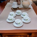 Luminarc Coffret De 6 Verres à Café Tasse et Sous Tasses – MABELLE 9 CL