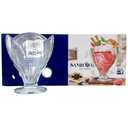 AZUR GLASS Coffret De 6 Coupes Glace SANRMEO 25 cl