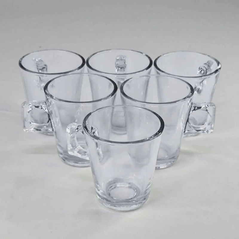 AZUR GLASS Coffret De 6 tasse GUSTO Expresso 8cl