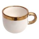 Service à Café de 6 tasse et sous tasse forme doit