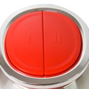Hachoir électrique Florence Bol Inox 3L-1000W-Rouge