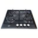 Plaque De Cuisson Florence 4 Feux À Gaz 52 x 59 cm -Noir