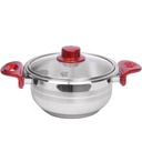 Ensemble De Batteries De Cuisine Inox 18 Pièces 18/10 Royal COOK